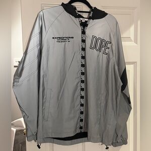 DOPE Expedition Gray Windbreaker